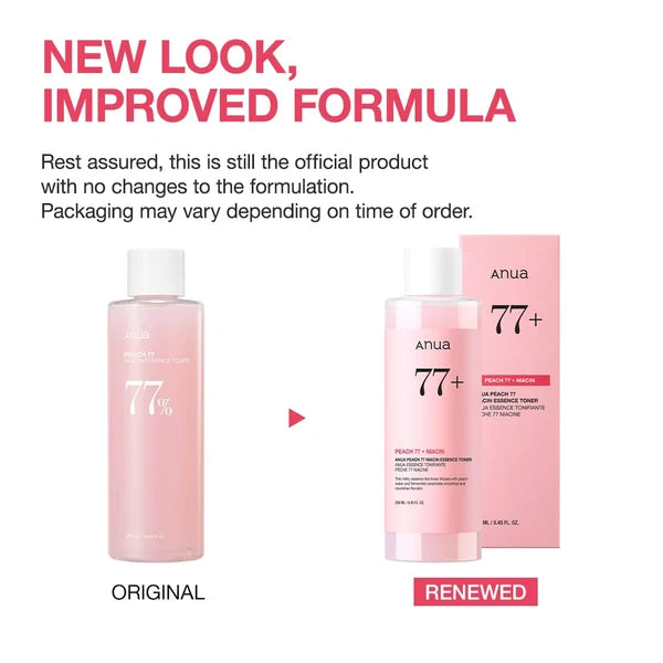 Anua Peach 77% Niacin Essence Toner 250ml