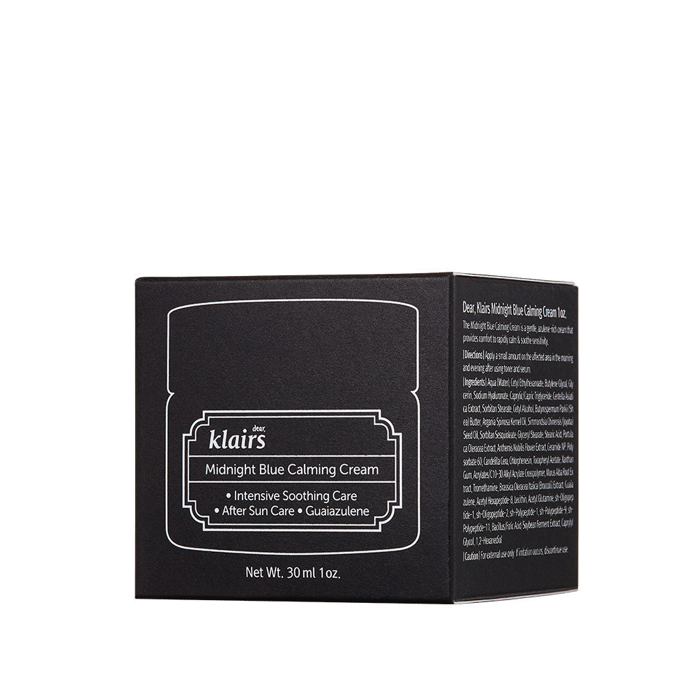 Dear, Klairs – Midnight Blue Calming Cream – 30g