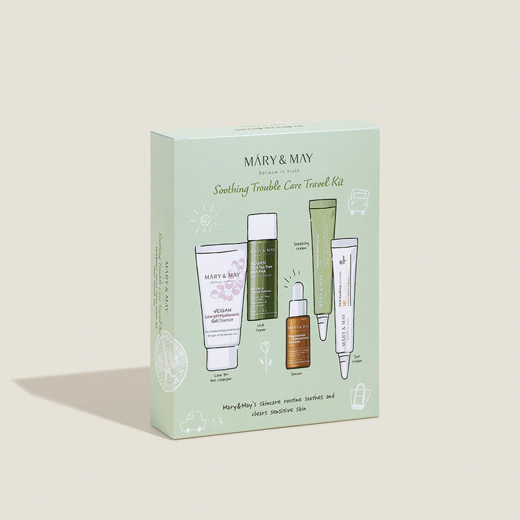 MARY&MAY: SOOTHING TROUBLE CARE TRAVEL KIT
