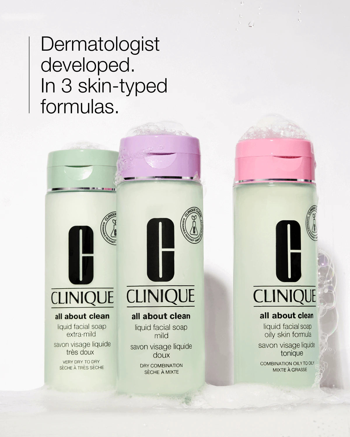 صابون الوجه السائل اللطيف All About Clean™ من كلينيك - 200 مل