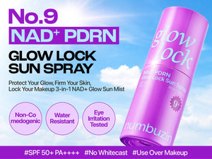 Numbuzin NAD+ PDRN Glow Lock Sun Spray SPF50+ PA++++ 50ml