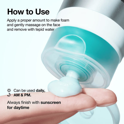 Anua PDRN Hyaluronic Acid Moisturizing Cleansing Foam – 150ml