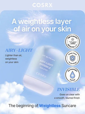 COSRX Airy-Light Invisible Sun Stick SPF50+ PA++++ – 19g