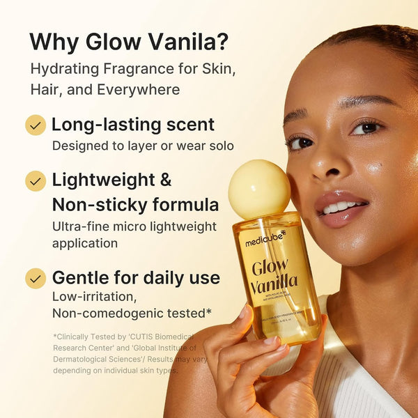 Medicube Glow Vanilla Hair & Body Fragrance Mist – 250ml