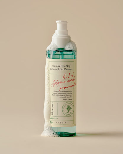 AXIS-Y Quinoa One-Step Balanced Gel Cleanser – 180ml