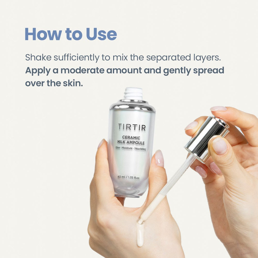 TIRTIR Ceramic Milk Ampoule – 40ml
