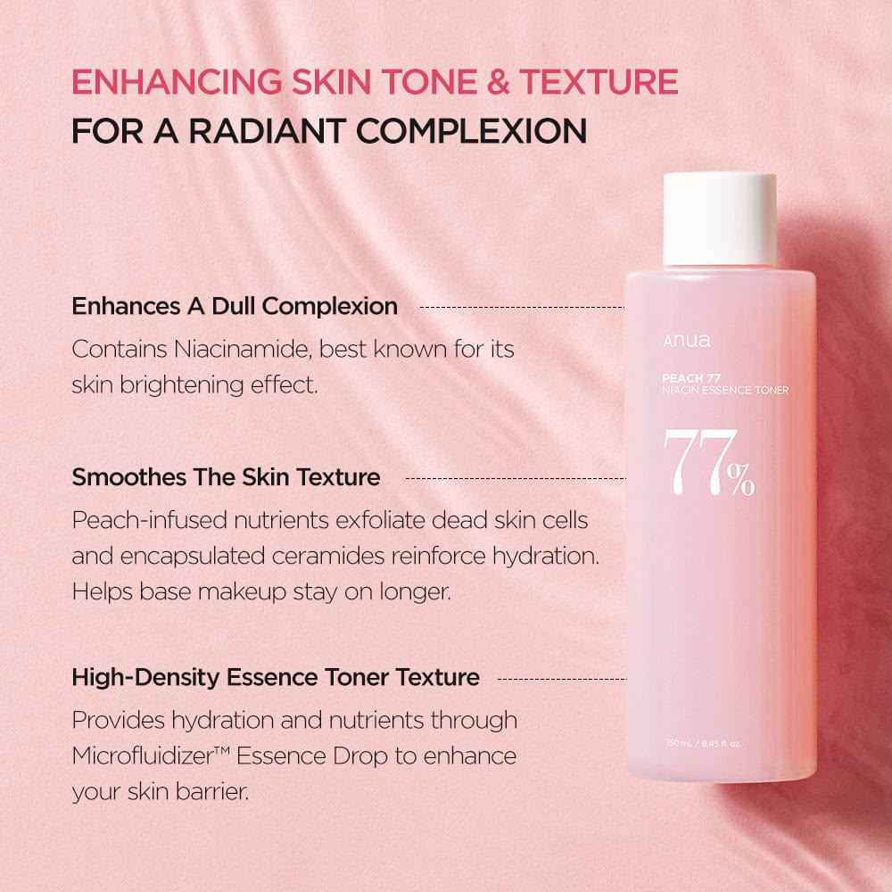 Anua Peach 77 Niacin Essence Toner – 250ml
