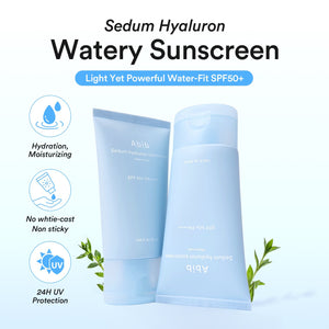 Abib Sedum Hyaluron Sunscreen Watery Tube SPF50+ PA++++ – 50ml