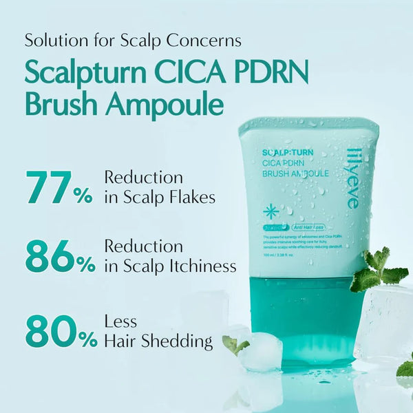 Lilyeve Scalp:Turn Cica PDRN Brush Ampoule – 100ml