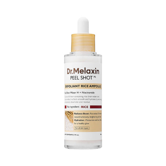 Dr.Melaxin Peel Shot Exfoliating White Rice Ampoule – 80ml
