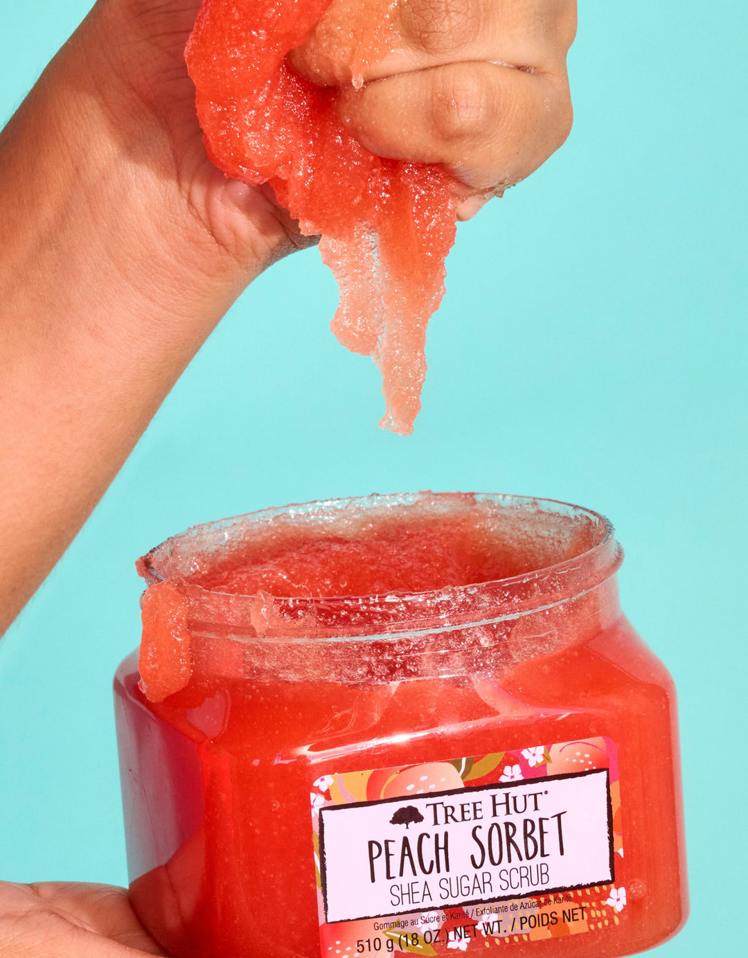 TREE HUT Peach Sorbet Shea Sugar Scrub