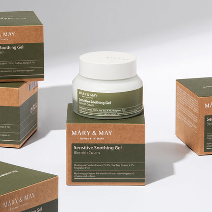 Mary & May Sensitive Soothing Gel Cream – 70g