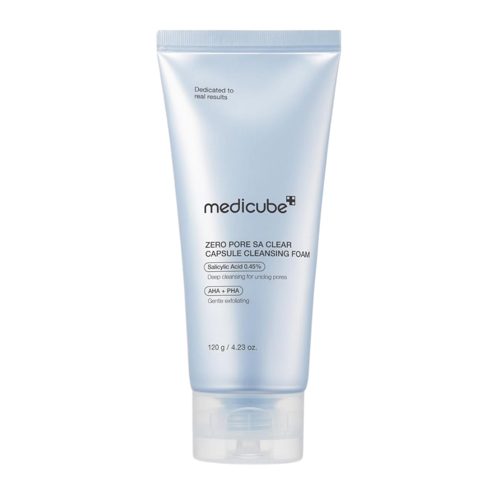 Medicube Zero Pore SA Clear Capsule Cleansing Foam – 120g