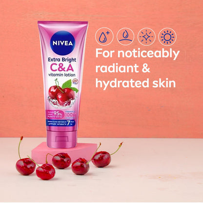NIVEA Extra Bright C & A Vitamin Lotion