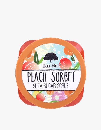 TREE HUT Peach Sorbet Shea Sugar Scrub