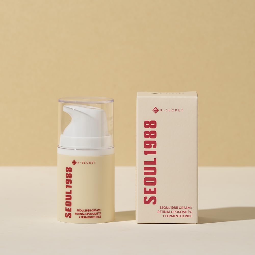 K-SECRET Seoul 1988 Cream: ريتينول ليبوسوم 1% + أرز مخمر – 50 مل