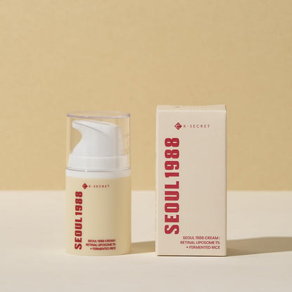 K-SECRET Seoul 1988 Cream: ريتينول ليبوسوم 1% + أرز مخمر – 50 مل