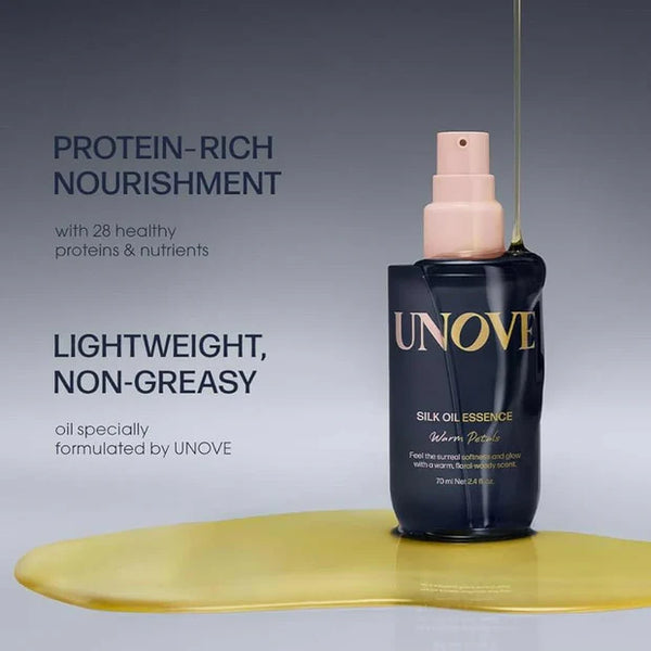 UNOVE Silk Oil Essence Warm Petals – 70ml